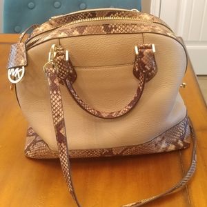 Snake print Michael kors purse